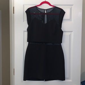 Express black dress